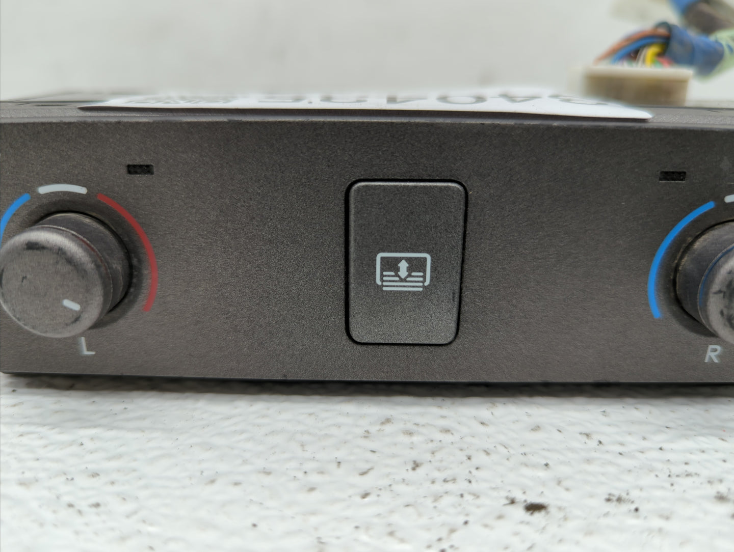 2007-2009 Lexus Ls460 Climate Control Module Temperature AC/Heater Replacement P/N:75D217 Fits Fits 2007 2008 2009 OEM Used 