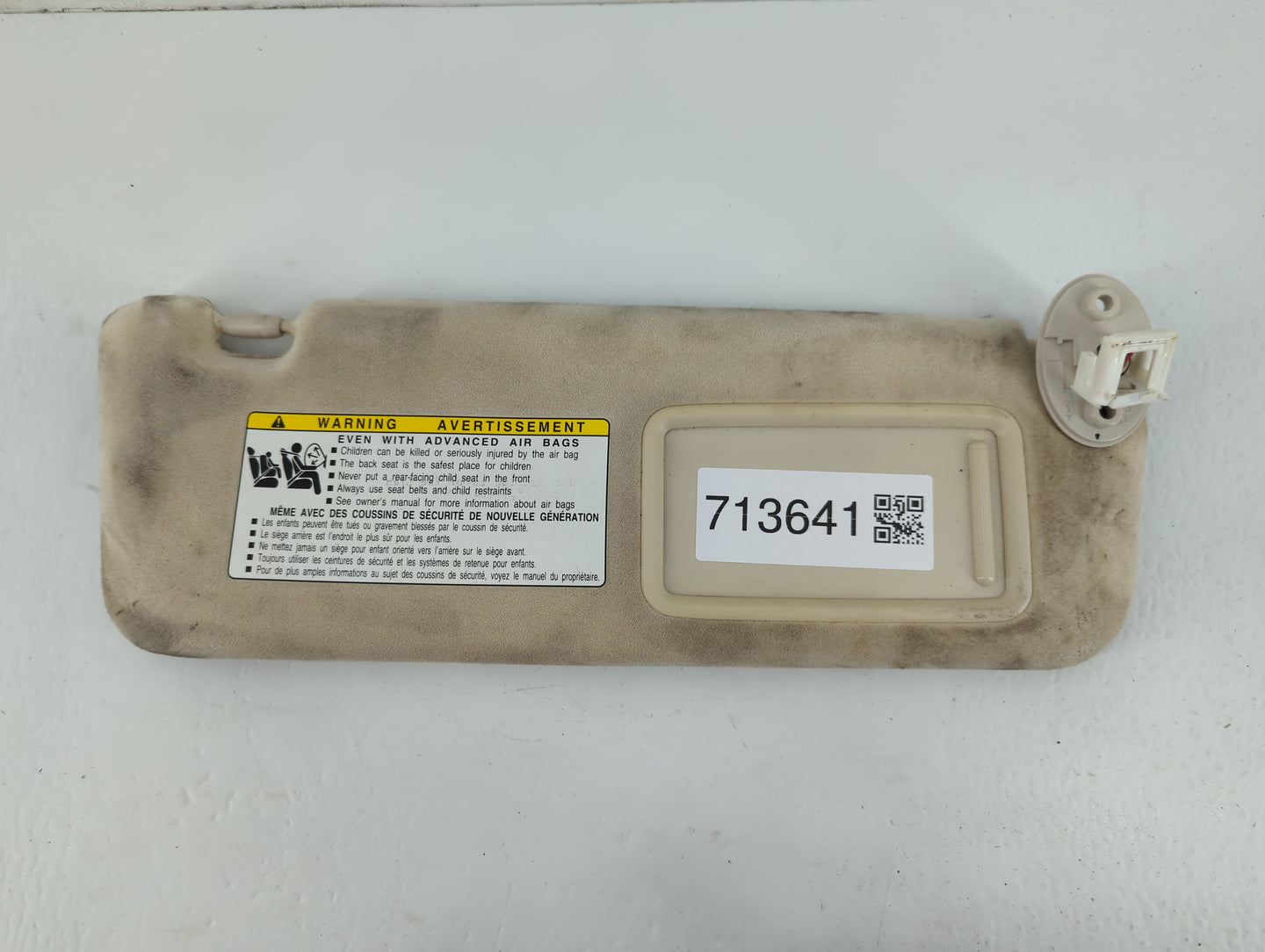 2007-2009 Lexus Ls460 Sun Visor Shade Replacement Passenger Right Mirror Fits Fits 2007 2008 2009 OEM Used Auto Parts - Oemu