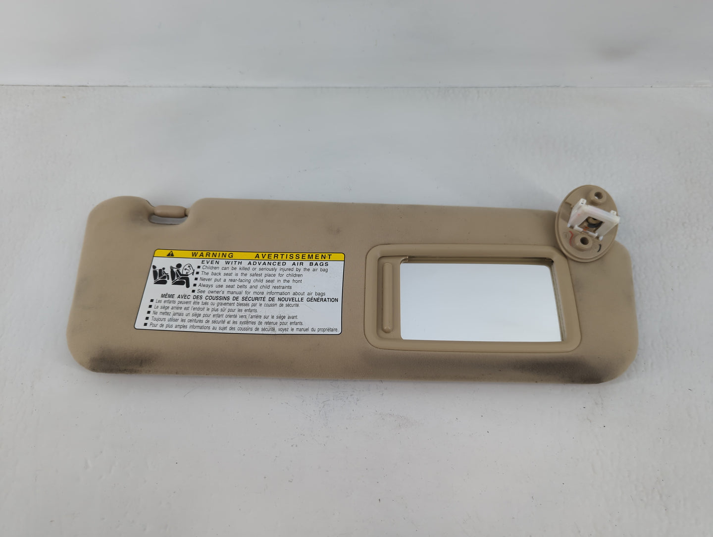 2007-2009 Lexus Ls460 Sun Visor Shade Replacement Passenger Right Mirror Fits Fits 2007 2008 2009 OEM Used Auto Parts - Oemu