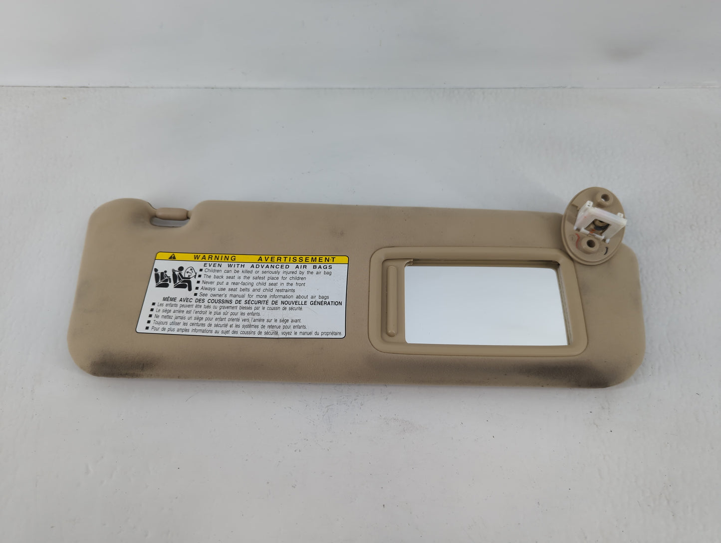 2007-2009 Lexus Ls460 Sun Visor Shade Replacement Passenger Right Mirror Fits Fits 2007 2008 2009 OEM Used Auto Parts - Oemu