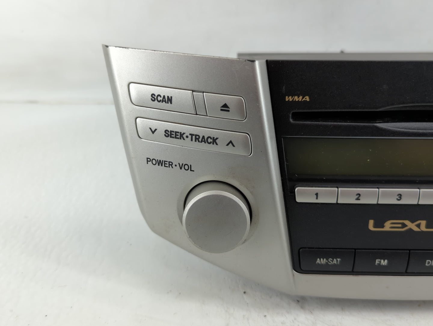 2007-2009 Lexus Rx350 Radio AM FM Cd Player Receiver Replacement P/N:86120-0E030 Fits Fits 2006 2007 2008 2009 OEM Used Auto