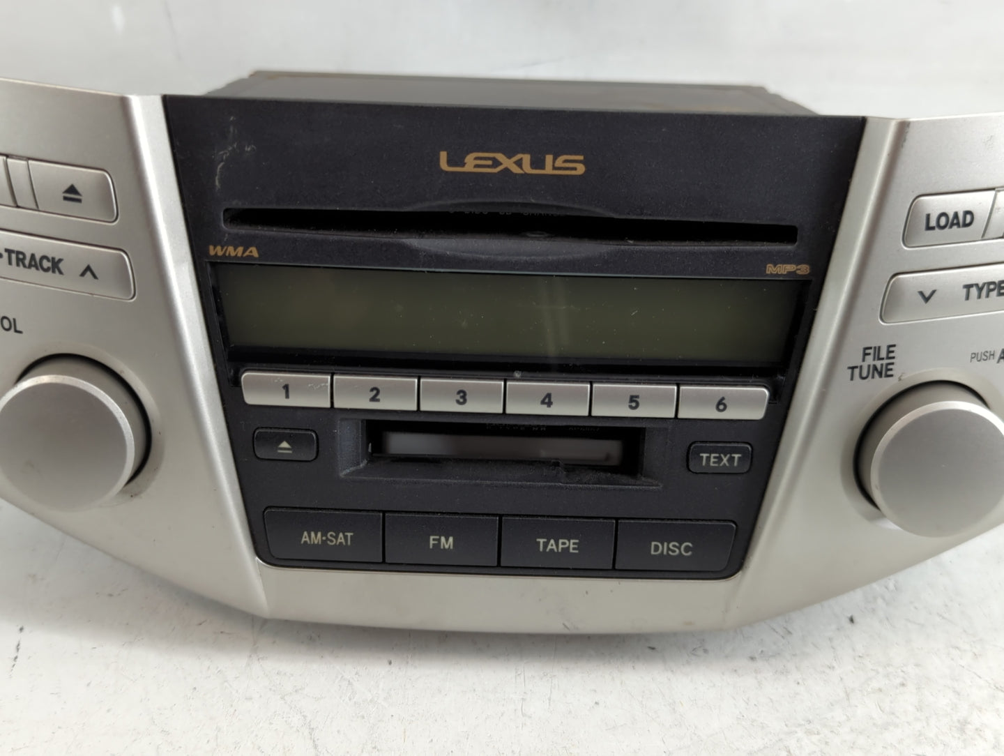 2007-2009 Lexus Rx350 Radio AM FM Cd Player Receiver Replacement P/N:86120-0E070 Fits Fits 2006 2007 2008 2009 OEM Used Auto