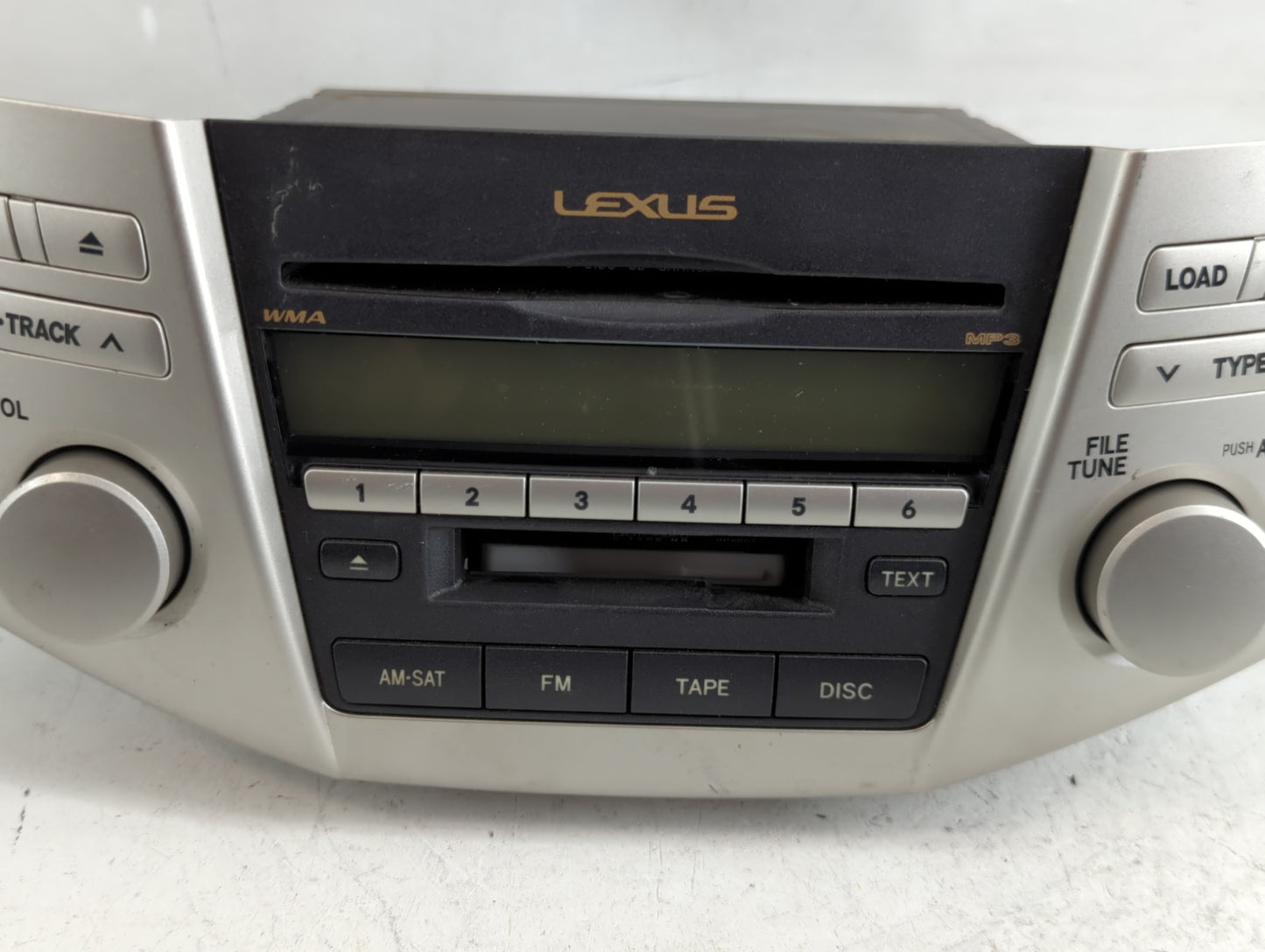 2007-2009 Lexus Rx350 Radio AM FM Cd Player Receiver Replacement P/N:86120-0E070 Fits Fits 2006 2007 2008 2009 OEM Used Auto