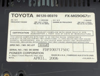2007-2009 Lexus Rx350 Radio AM FM Cd Player Receiver Replacement P/N:86120-0E070 Fits Fits 2006 2007 2008 2009 OEM Used Auto