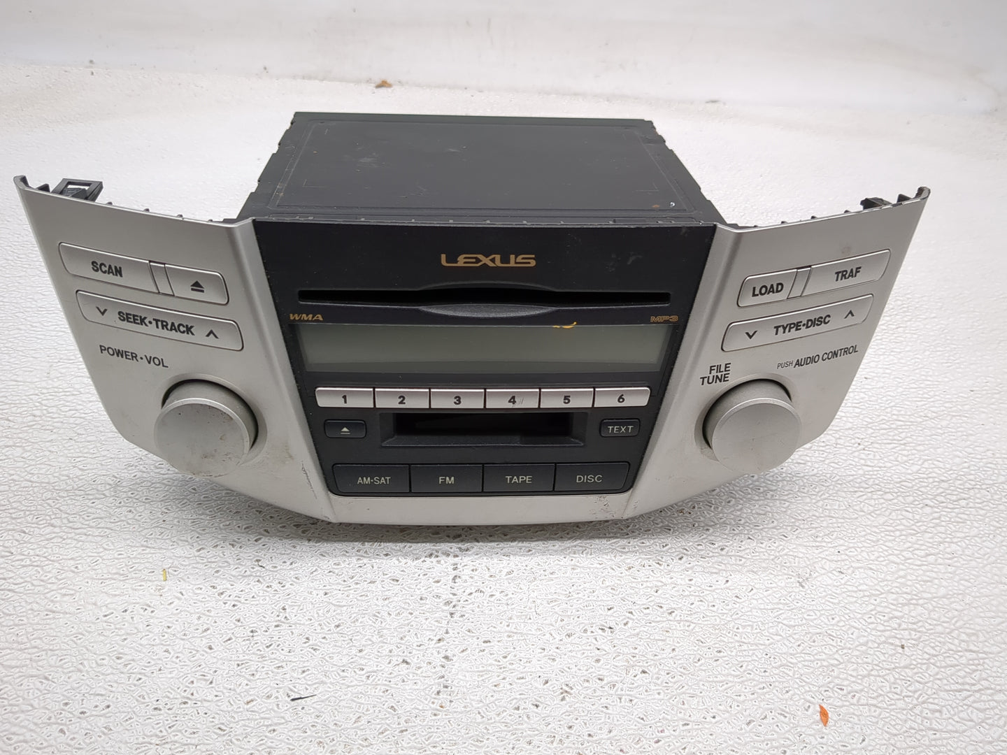 2007-2009 Lexus Rx350 Radio AM FM Cd Player Receiver Replacement P/N:86120-0E070 Fits Fits 2006 2007 2008 2009 OEM Used Auto
