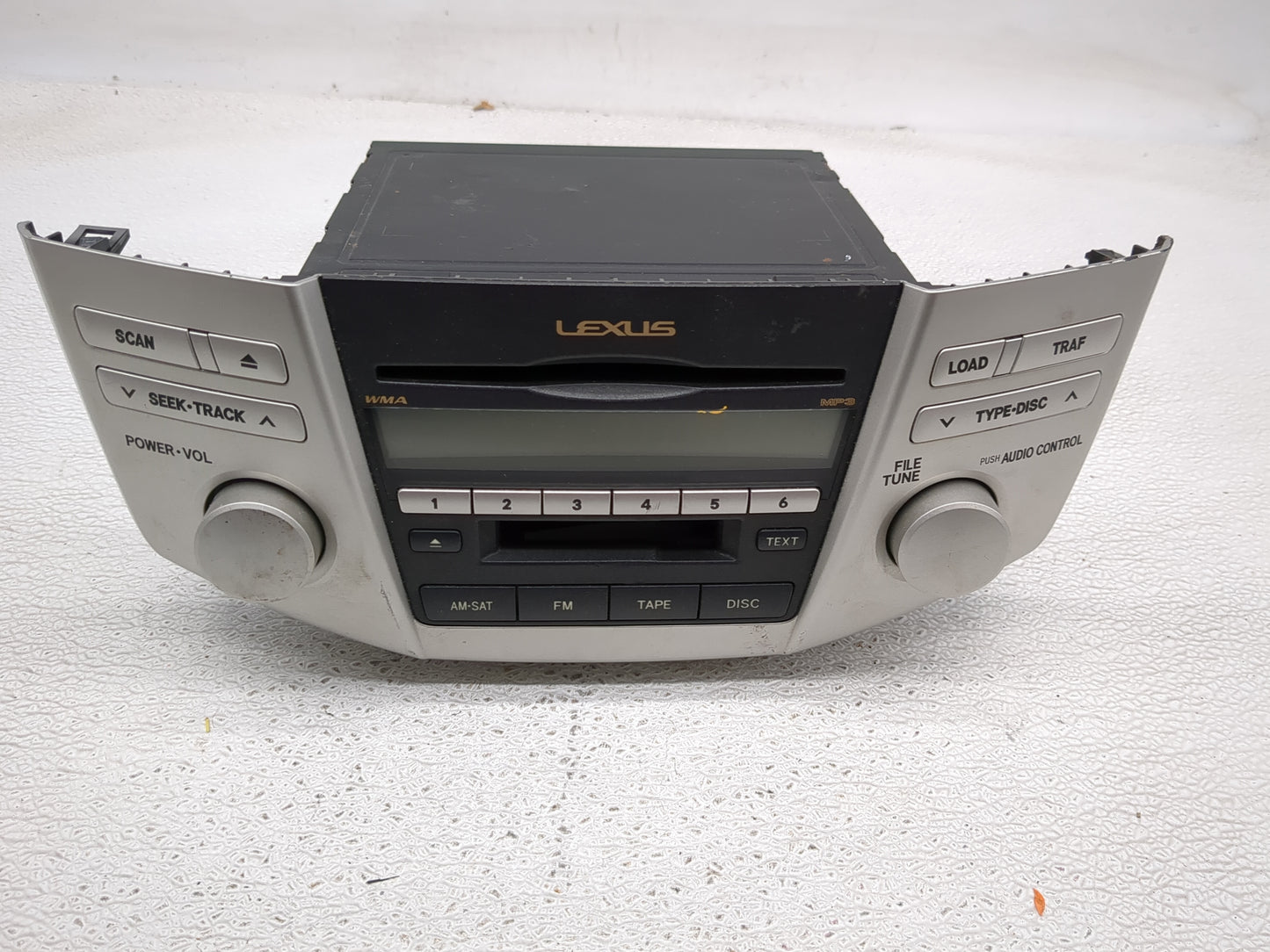 2007-2009 Lexus Rx350 Radio AM FM Cd Player Receiver Replacement P/N:86120-0E070 Fits Fits 2006 2007 2008 2009 OEM Used Auto