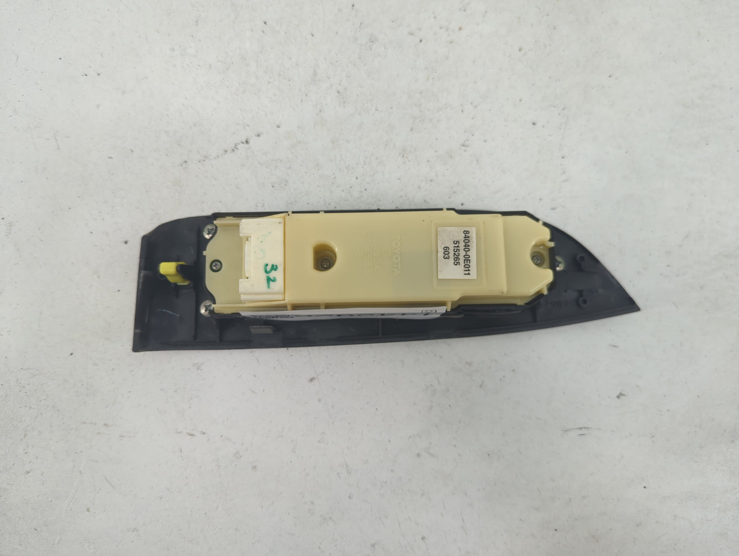 2007-2009 Lexus Rx350 Master Power Window Switch Replacement Driver Side Left P/N:84040-0E011 515265 Fits OEM Used Auto Part