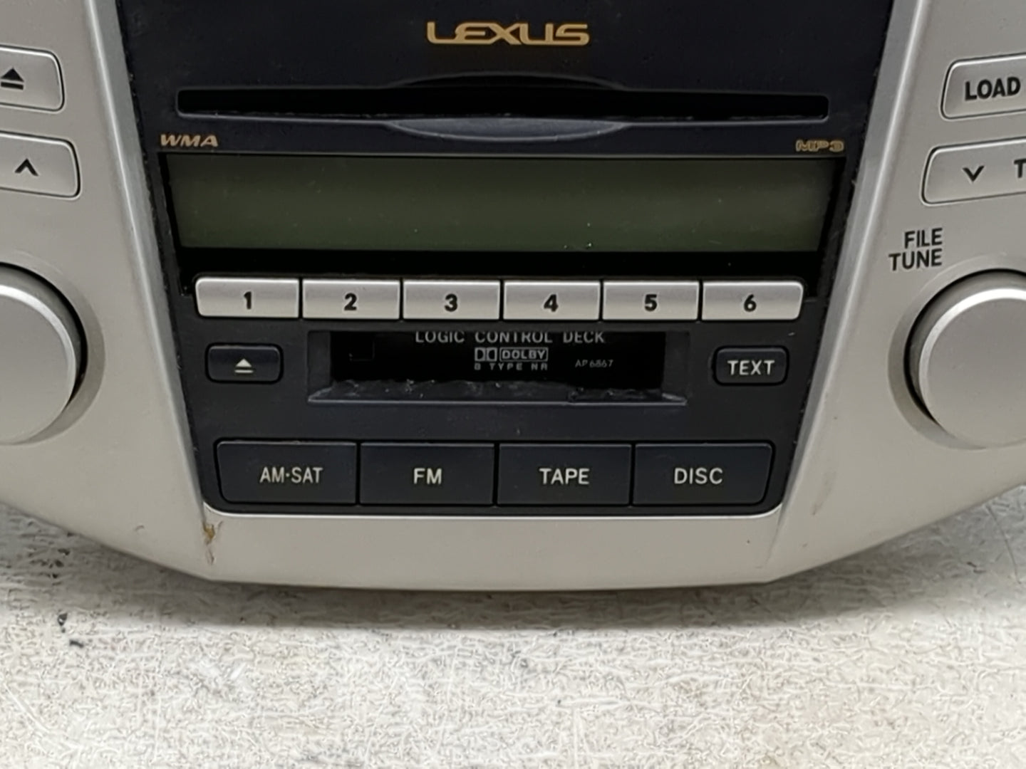2007-2009 Lexus Rx350 Radio AM FM Cd Player Receiver Replacement P/N:86120-0E070 FX-MG9067ZT Fits Fits 2006 2007 2008 2009 O