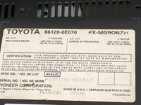 2007-2009 Lexus Rx350 Radio AM FM Cd Player Receiver Replacement P/N:86120-0E070 FX-MG9067ZT Fits Fits 2006 2007 2008 2009 O