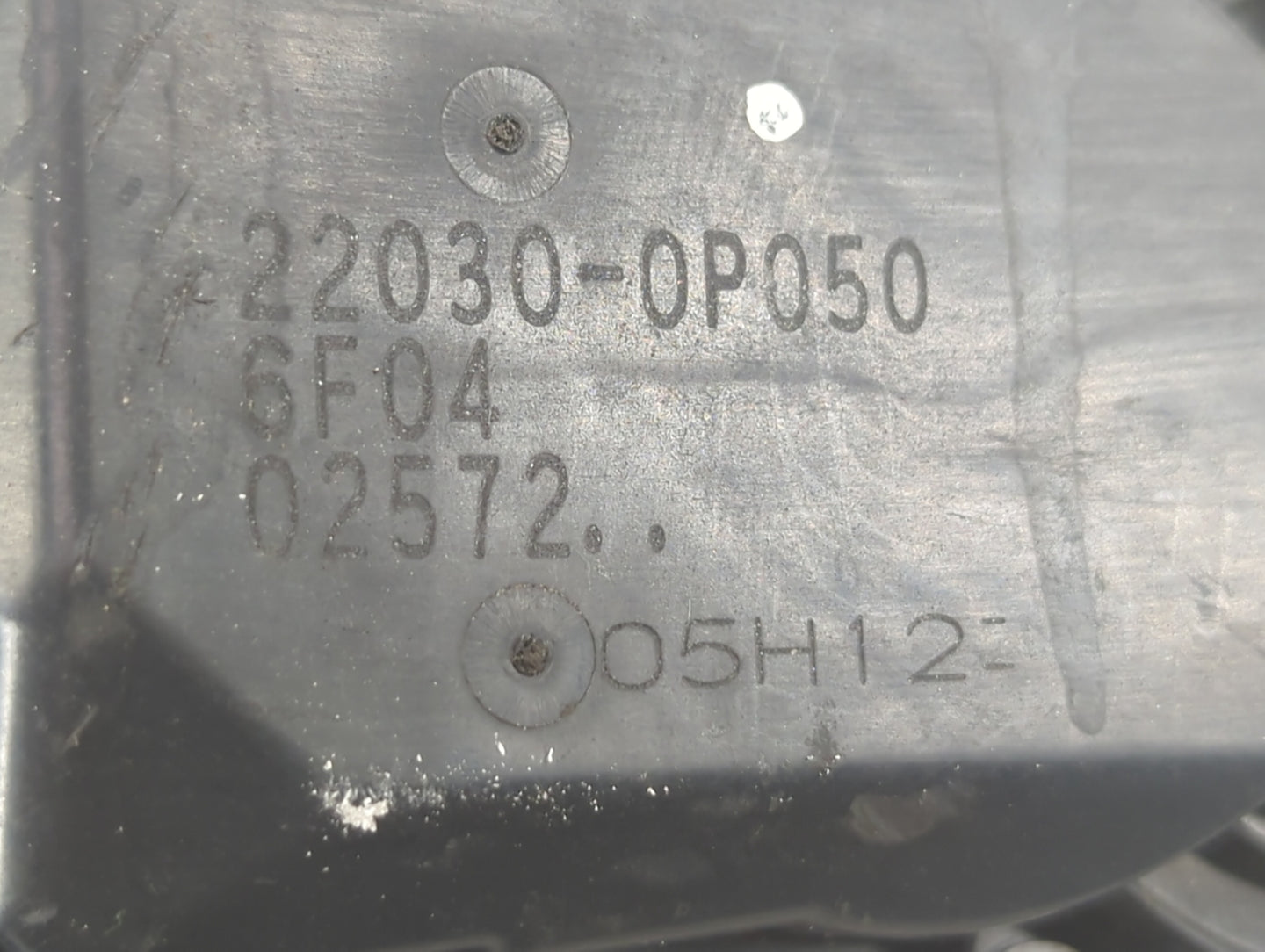 2007-2015 Lexus Rx350 Throttle Body P/N:22030-0P050 Fits OEM Used Auto Parts - Oemusedautoparts1.com