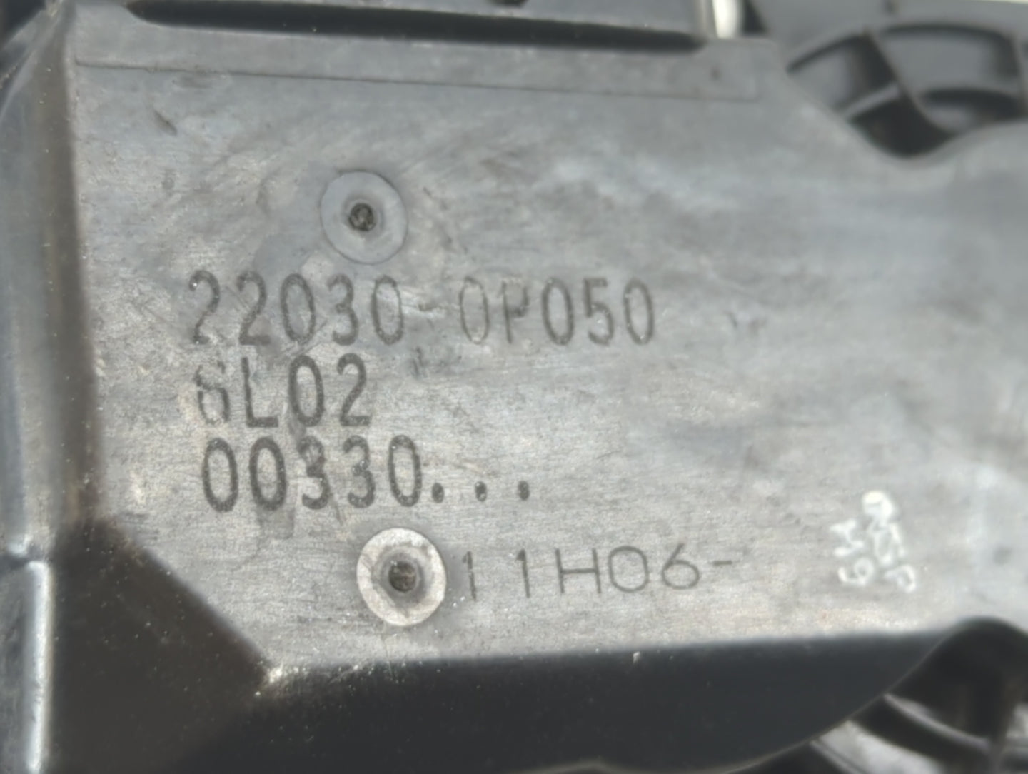 2007-2015 Lexus Rx350 Throttle Body P/N:22030-0P050 Fits OEM Used Auto Parts - Oemusedautoparts1.com