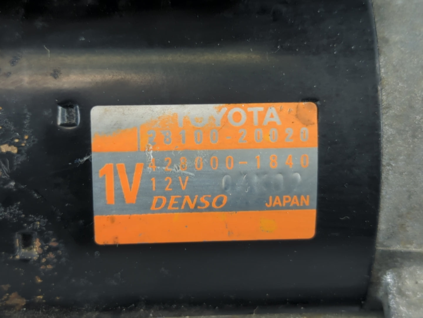 2007-2009 Lexus Rx350 Car Starter Motor Solenoid OEM P/N:428000-1840 28100-20020 Fits OEM Used Auto Parts - Oemusedautoparts