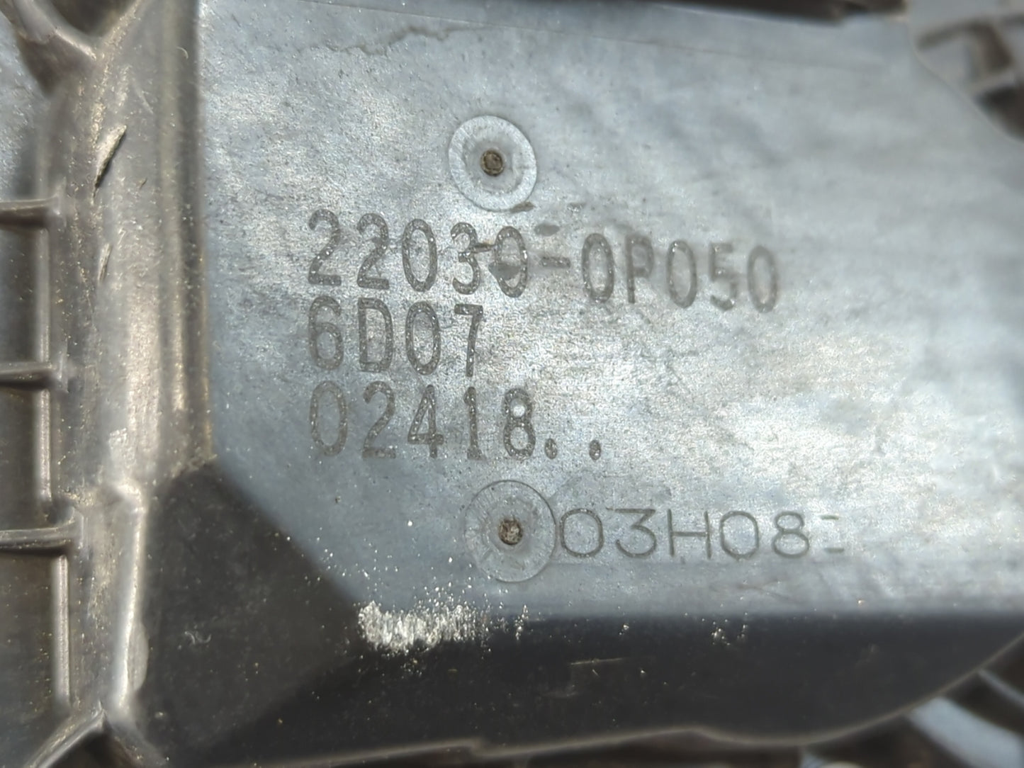 2007-2015 Lexus Rx350 Throttle Body P/N:22030-0P050 Fits OEM Used Auto Parts - Oemusedautoparts1.com