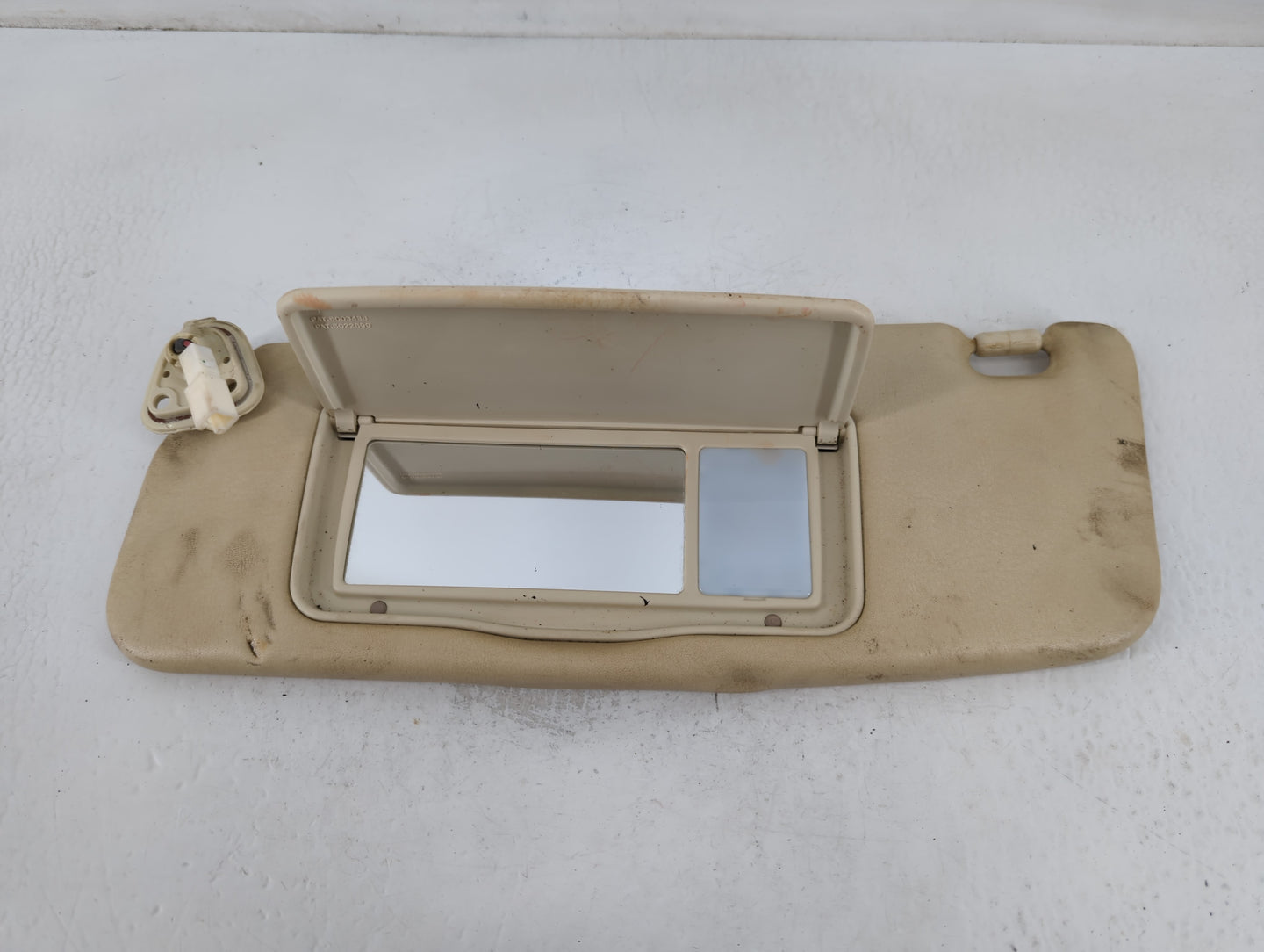 2007-2010 Lexus Sc430 Sun Visor Shade Replacement Driver Left Mirror Fits Fits 2007 2008 2009 2010 OEM Used Auto Parts - Oem