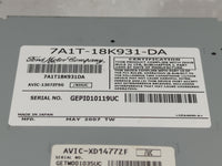 2007 Lincoln Mkx Radio AM FM Cd Player Receiver Replacement P/N:7A1T-18K931-DA Fits OEM Used Auto Parts - Oemusedautoparts1.