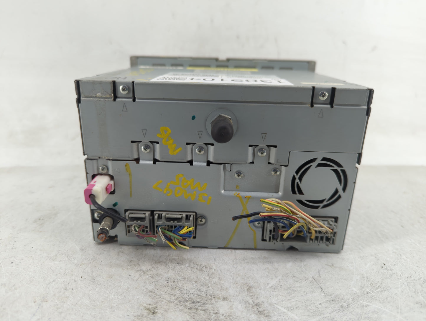 2007 Lincoln Mkx Radio AM FM Cd Player Receiver Replacement P/N:AVIC-XD1477ZF Fits OEM Used Auto Parts - Oemusedautoparts1.c
