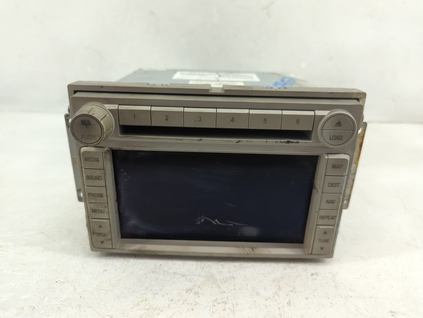 2007 Lincoln Mkx Radio AM FM Cd Player Receiver Replacement P/N:7A1T-18K931-DA Fits OEM Used Auto Parts - Oemusedautoparts1.