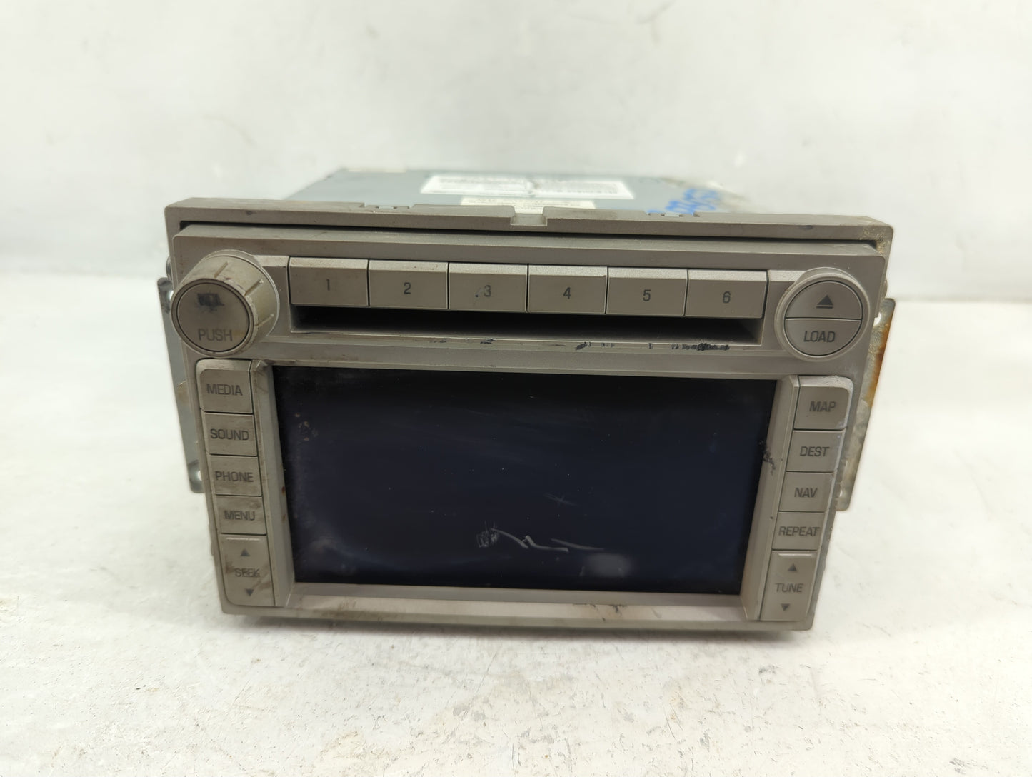 2007 Lincoln Mkx Radio AM FM Cd Player Receiver Replacement P/N:7A1T-18K931-DA Fits OEM Used Auto Parts - Oemusedautoparts1.