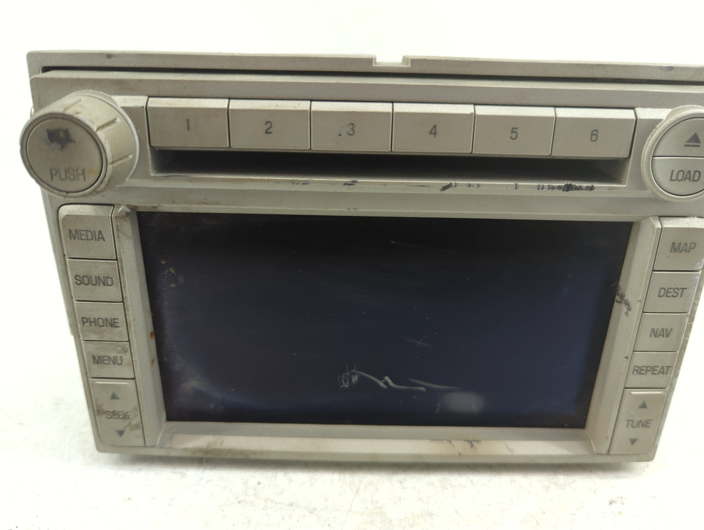 2007 Lincoln Mkx Radio AM FM Cd Player Receiver Replacement P/N:7A1T-18K931-DA Fits OEM Used Auto Parts - Oemusedautoparts1.