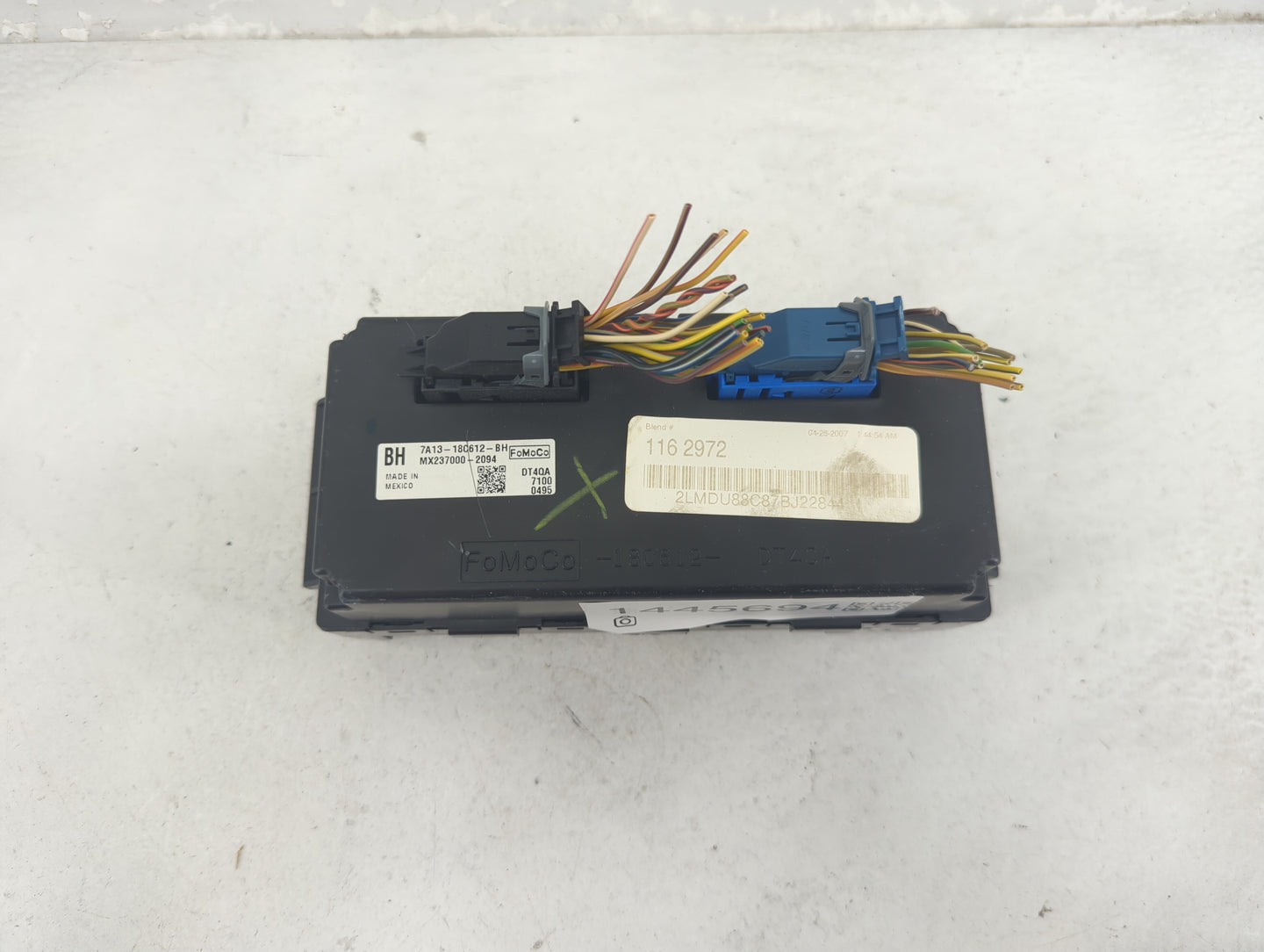 2007 Lincoln Mkx Climate Control Module Temperature AC/Heater Replacement P/N:7A13-18C612-BH MX237000-2094 Fits OEM Used Aut