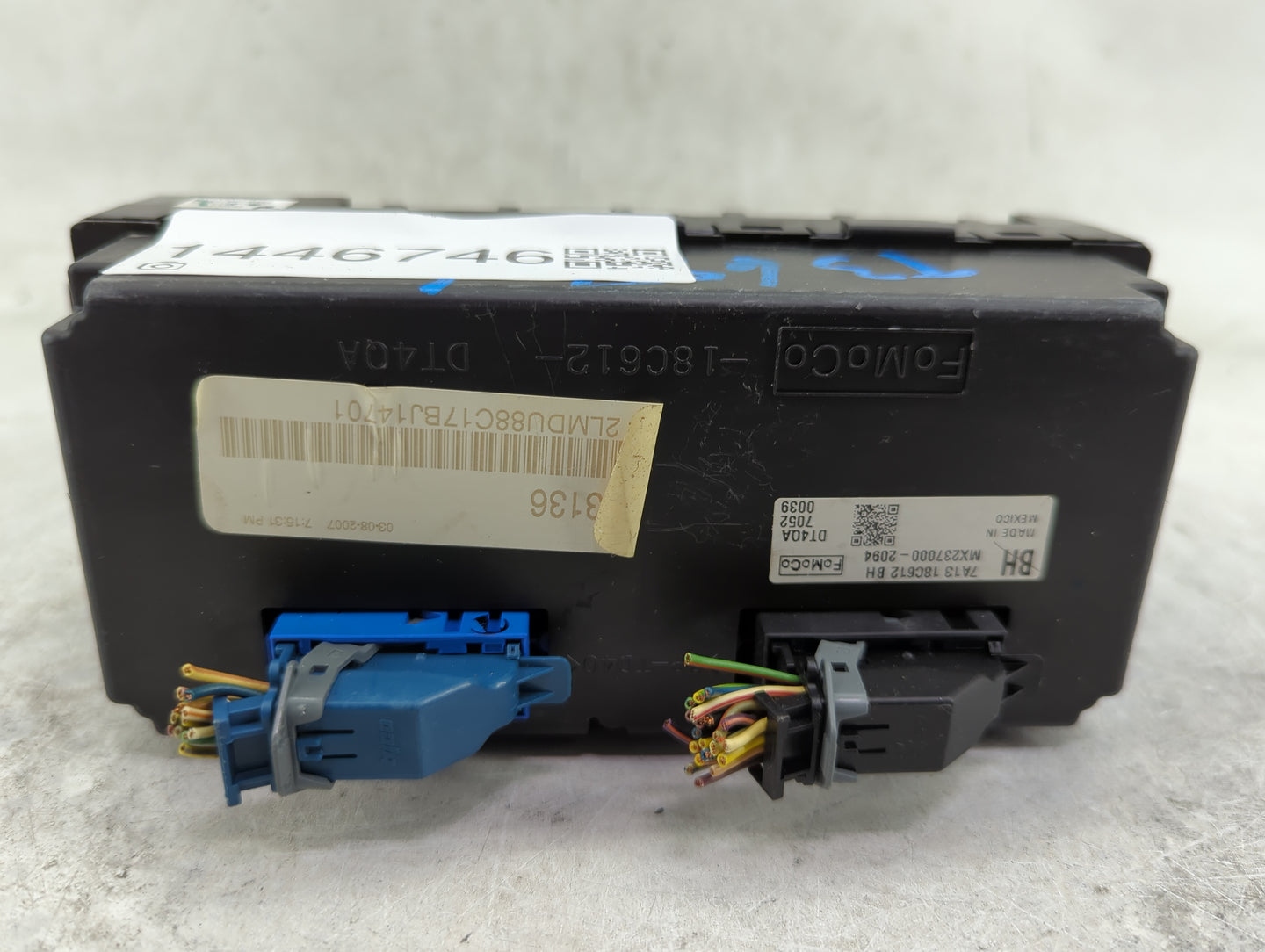 2007 Lincoln Mkx Climate Control Module Temperature AC/Heater Replacement P/N:7A1318C612BH MX237000-2094 Fits OEM Used Auto 
