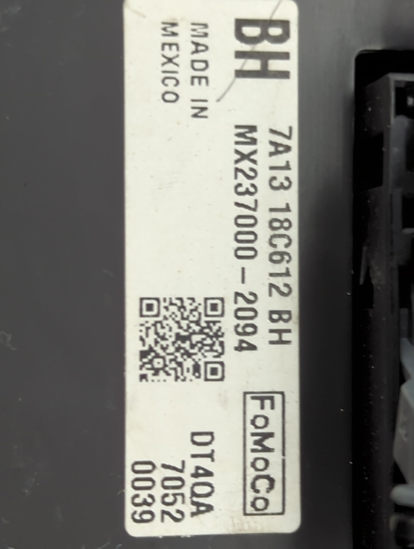2007 Lincoln Mkx Climate Control Module Temperature AC/Heater Replacement P/N:7A1318C612BH MX237000-2094 Fits OEM Used Auto 