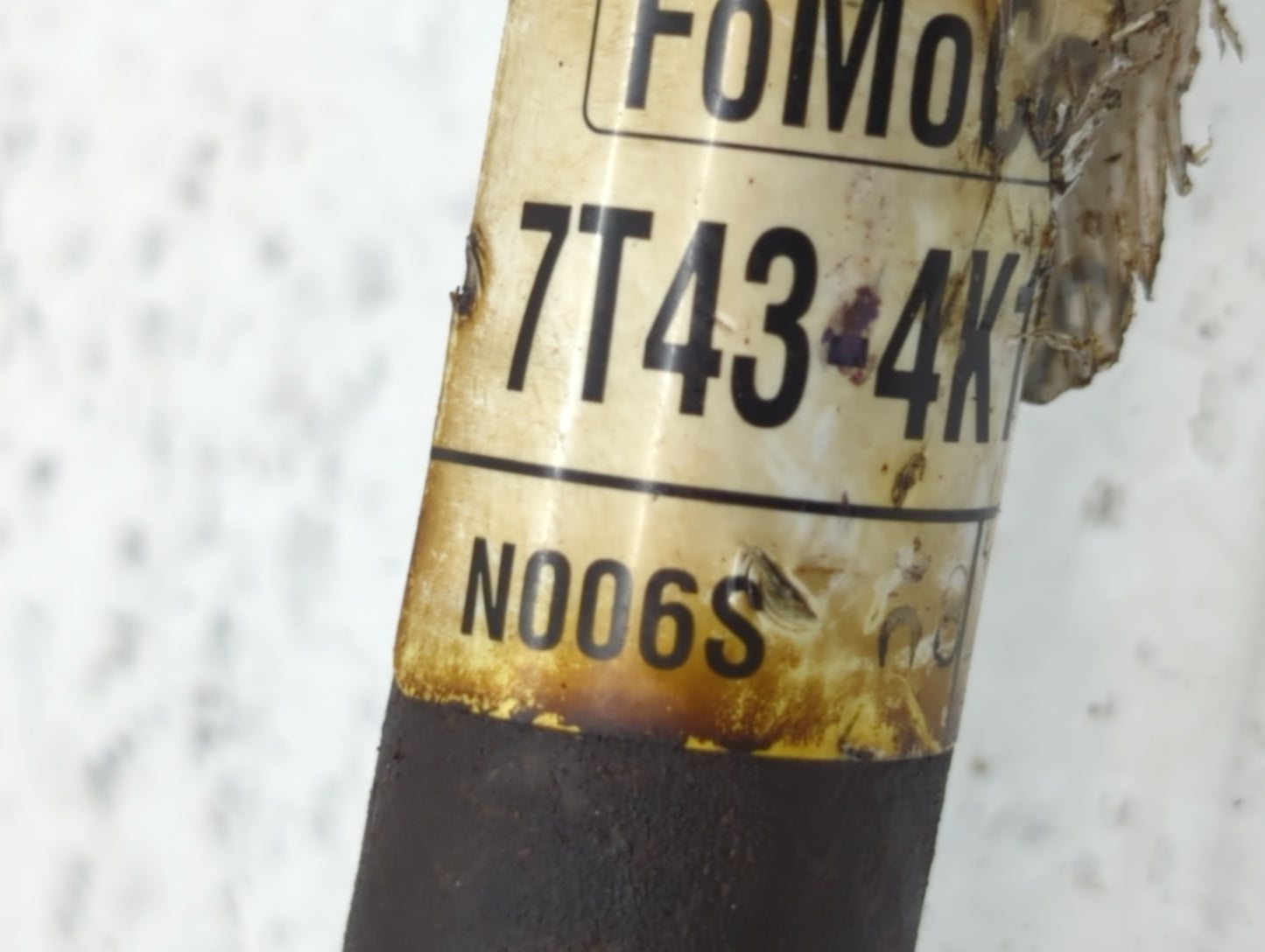 2007-2010 Lincoln Mkx Axle Shaft Front Passenger Cv C/v - Oemusedautoparts1.com