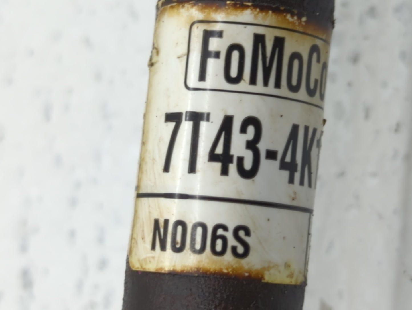 2007-2010 Lincoln Mkx Axle Shaft Front Driver Cv C/v - Oemusedautoparts1.com