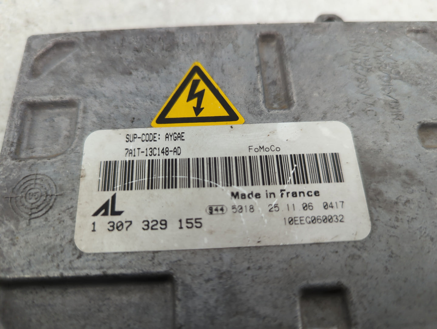 2007 Lincoln Mkx Headlight Ballast Head Light - Oemusedautoparts1.com