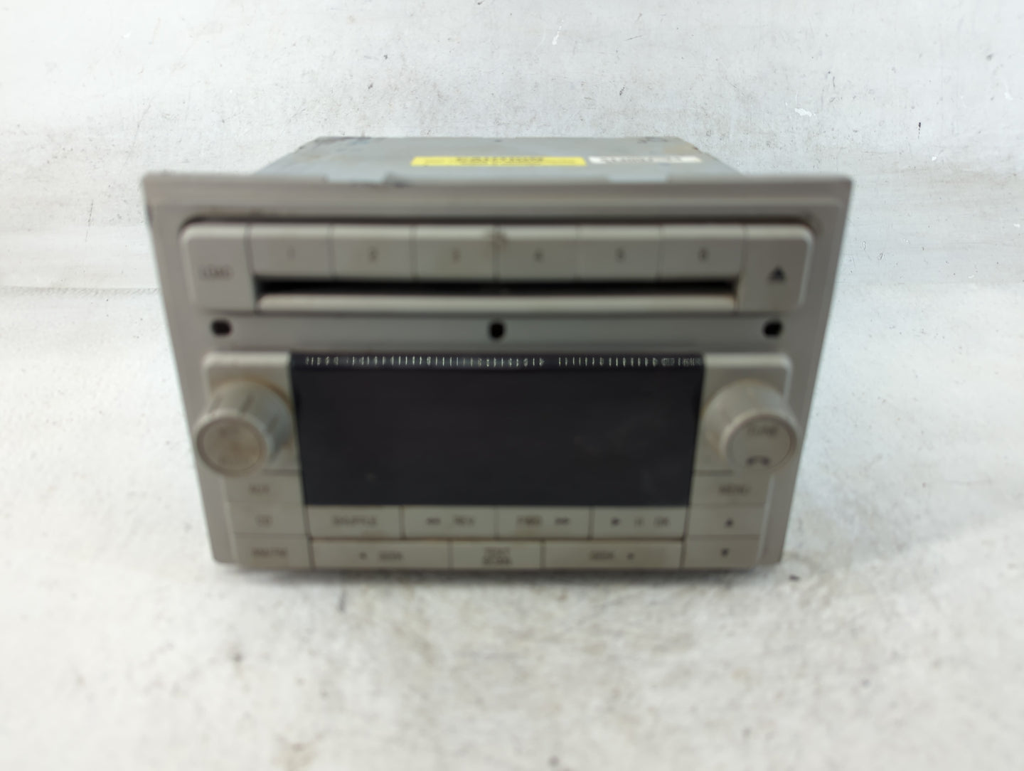 2007 Lincoln Mkx Radio AM FM Cd Player Receiver Replacement P/N:DEH-MG2177ZF Fits OEM Used Auto Parts - Oemusedautoparts1.co