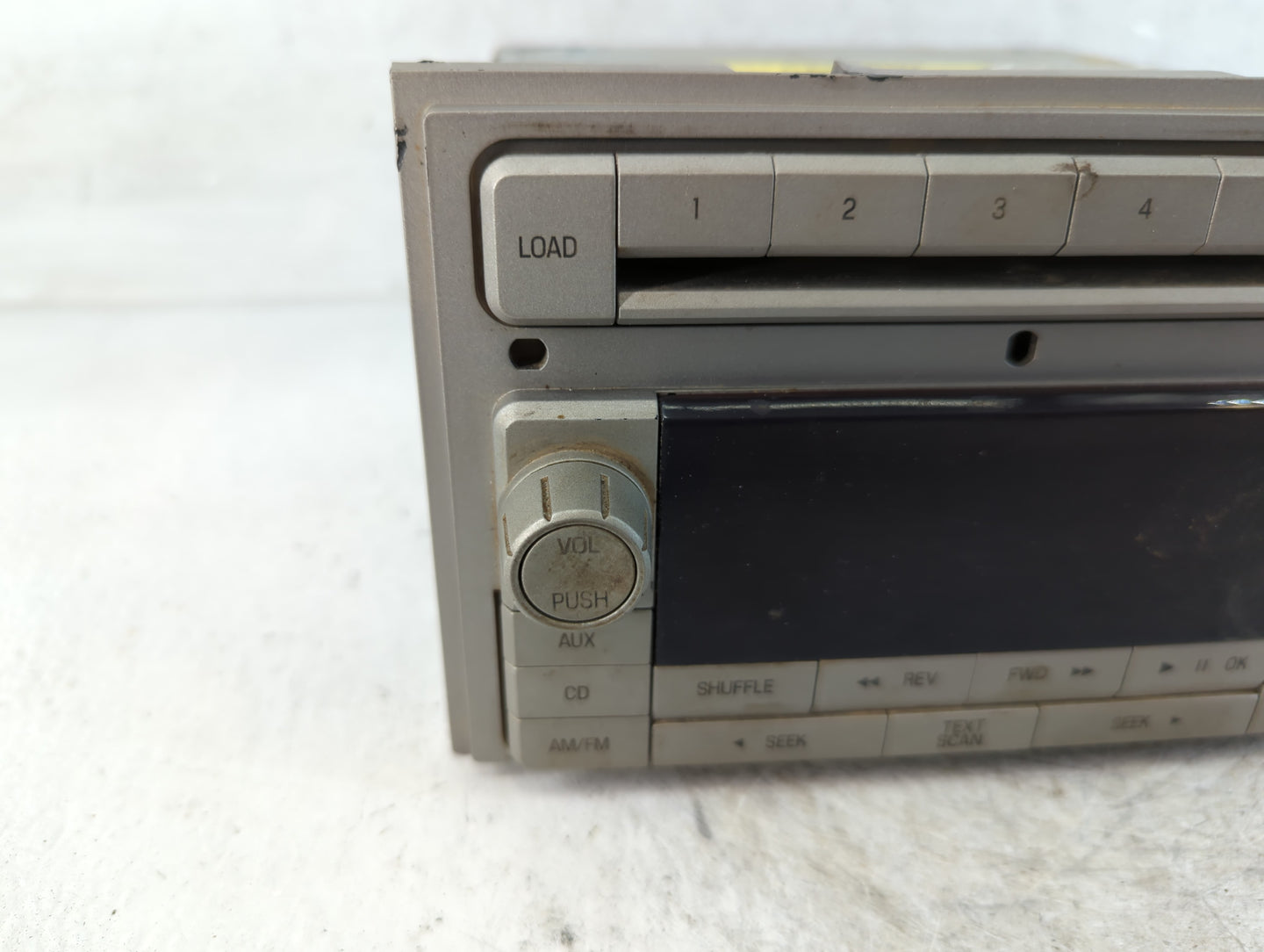 2007 Lincoln Mkx Radio AM FM Cd Player Receiver Replacement P/N:DEH-MG2177ZF Fits OEM Used Auto Parts - Oemusedautoparts1.co
