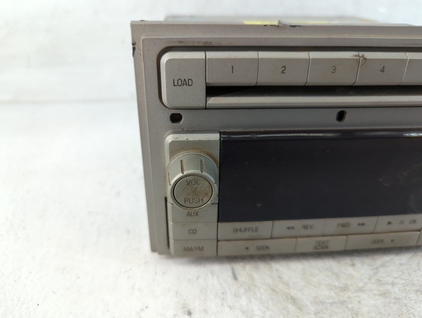 2007 Lincoln Mkx Radio AM FM Cd Player Receiver Replacement P/N:DEH-MG2177ZF Fits OEM Used Auto Parts - Oemusedautoparts1.co