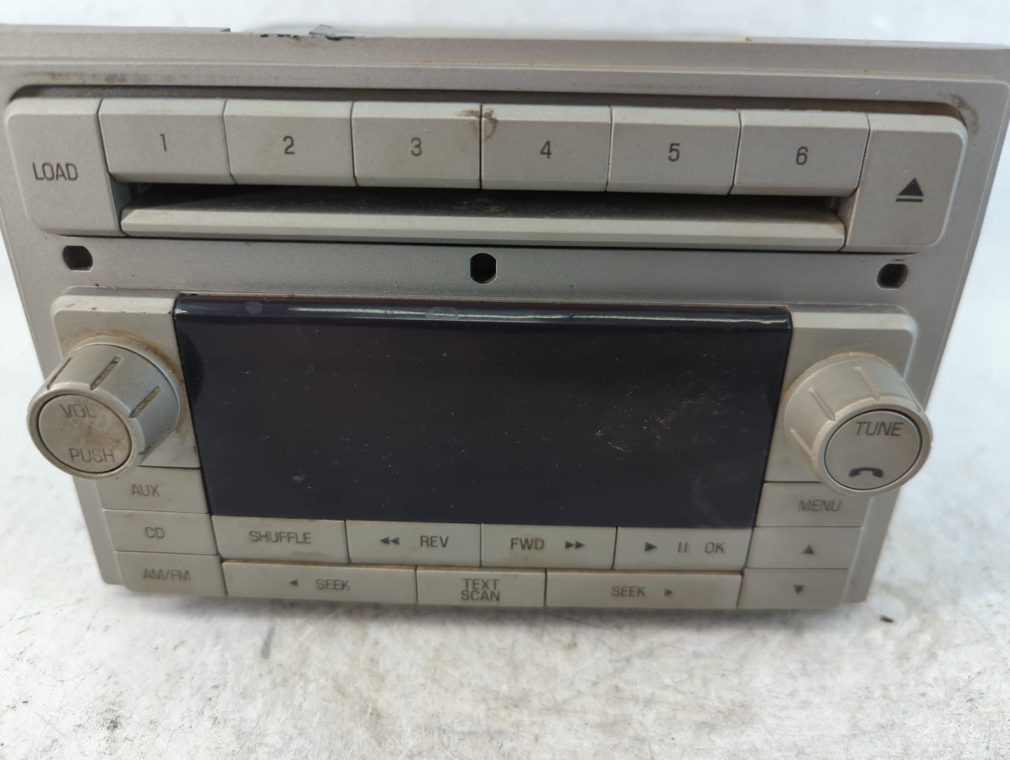 2007 Lincoln Mkx Radio AM FM Cd Player Receiver Replacement P/N:DEH-MG2177ZF Fits OEM Used Auto Parts - Oemusedautoparts1.co