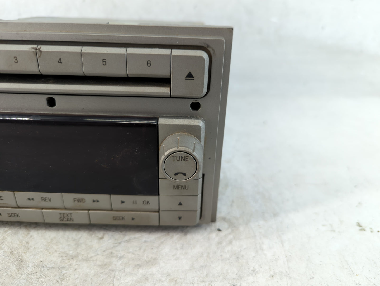 2007 Lincoln Mkx Radio AM FM Cd Player Receiver Replacement P/N:DEH-MG2177ZF Fits OEM Used Auto Parts - Oemusedautoparts1.co