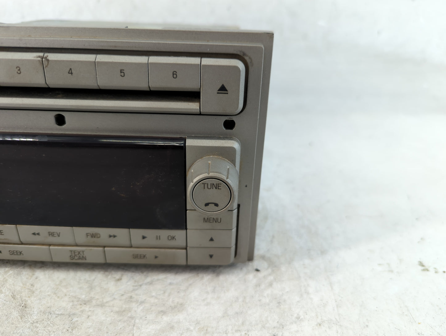 2007 Lincoln Mkx Radio AM FM Cd Player Receiver Replacement P/N:DEH-MG2177ZF Fits OEM Used Auto Parts - Oemusedautoparts1.co