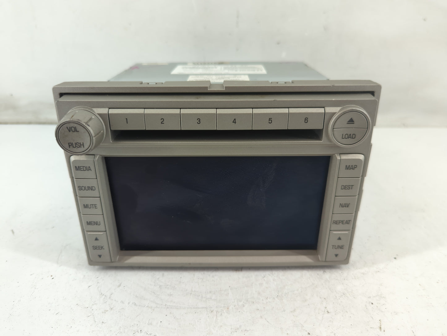 2007 Lincoln Mkz Radio AM FM Cd Player Receiver Replacement P/N:7H6T-18K931-AF 7H6T-18K931-AH Fits OEM Used Auto Parts - Oem