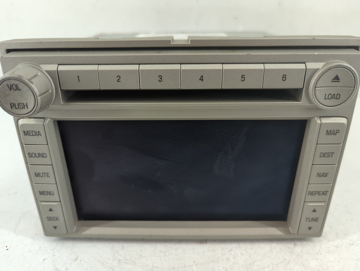 2007 Lincoln Mkz Radio AM FM Cd Player Receiver Replacement P/N:7H6T-18K931-AF 7H6T-18K931-AH Fits OEM Used Auto Parts - Oem
