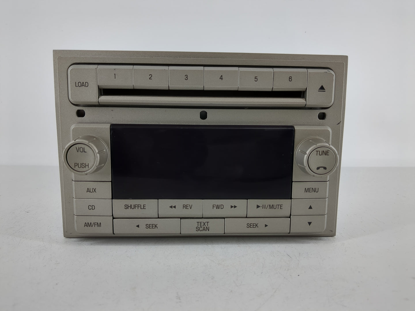 2007 Lincoln Mkz Radio AM FM Cd Player Receiver Replacement P/N:DEH-MG2567ZF Fits OEM Used Auto Parts - Oemusedautoparts1.co