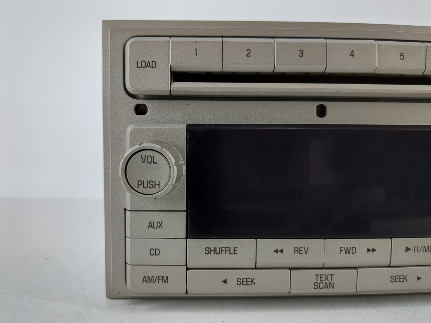 2007 Lincoln Mkz Radio AM FM Cd Player Receiver Replacement P/N:DEH-MG2567ZF Fits OEM Used Auto Parts - Oemusedautoparts1.co