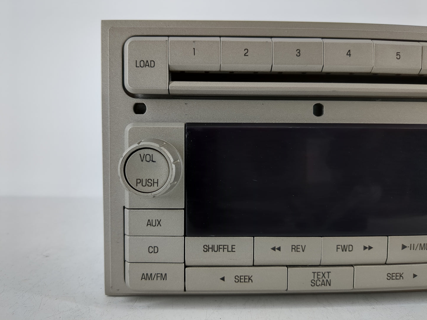 2007 Lincoln Mkz Radio AM FM Cd Player Receiver Replacement P/N:DEH-MG2567ZF Fits OEM Used Auto Parts - Oemusedautoparts1.co