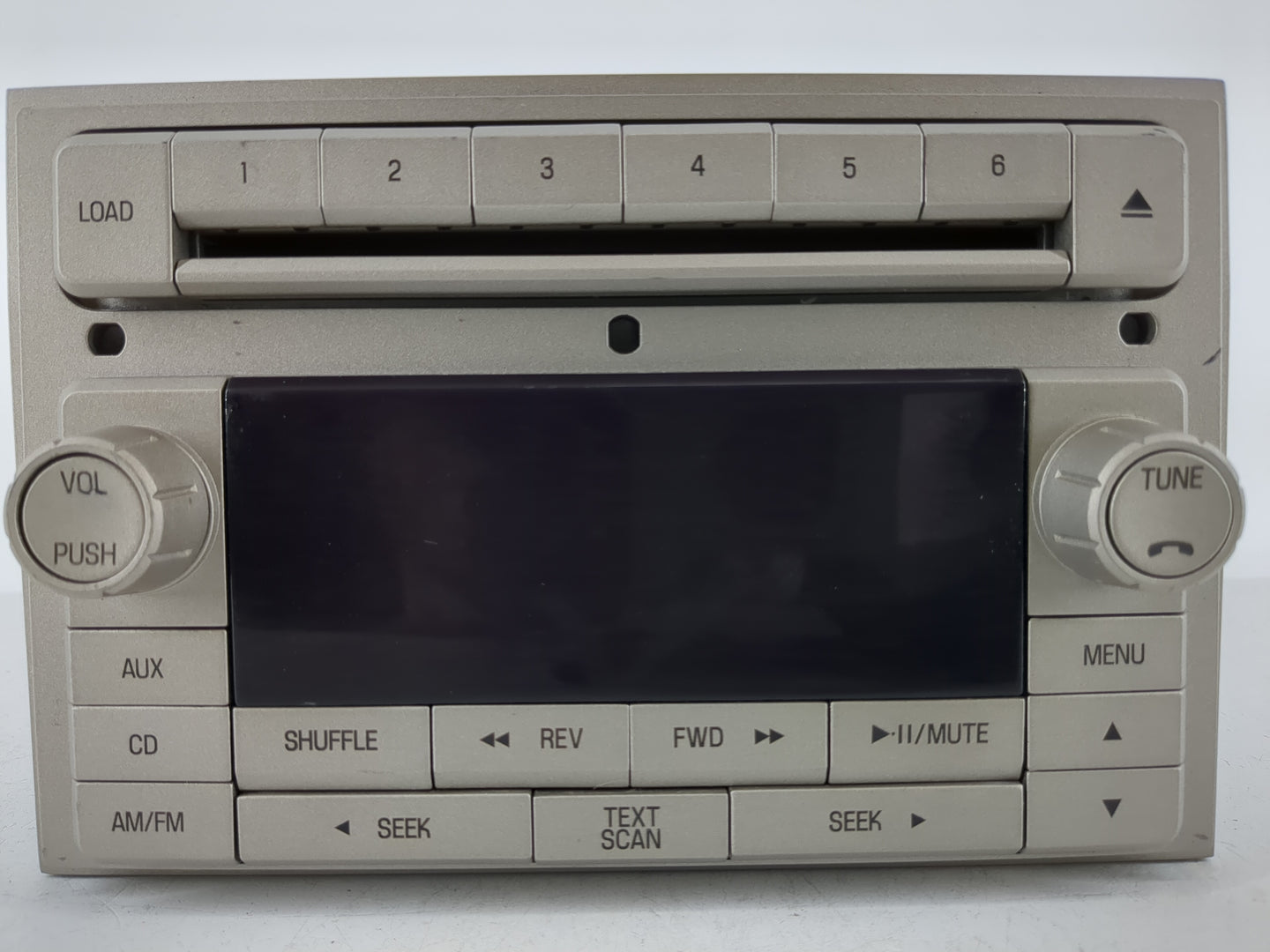 2007 Lincoln Mkz Radio AM FM Cd Player Receiver Replacement P/N:DEH-MG2567ZF Fits OEM Used Auto Parts - Oemusedautoparts1.co