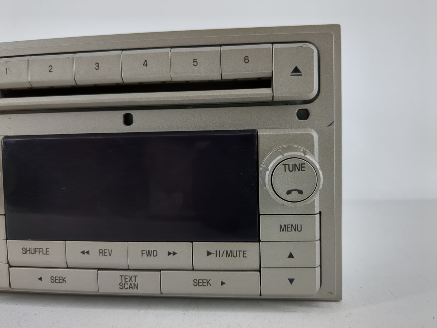 2007 Lincoln Mkz Radio AM FM Cd Player Receiver Replacement P/N:DEH-MG2567ZF Fits OEM Used Auto Parts - Oemusedautoparts1.co