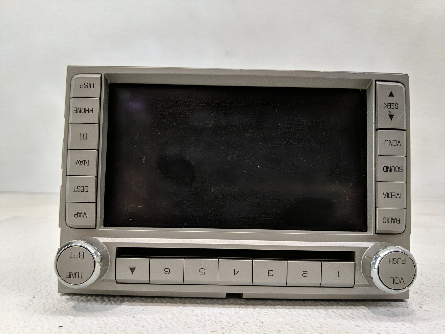2007 Lincoln Mkz Radio AM FM Cd Player Receiver Replacement P/N:AL7T 18K931 AD Fits OEM Used Auto Parts - Oemusedautoparts1.