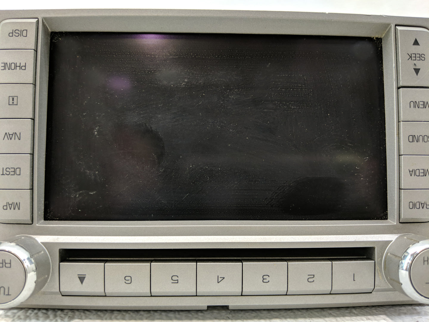 2007 Lincoln Mkz Radio AM FM Cd Player Receiver Replacement P/N:AL7T 18K931 AD Fits OEM Used Auto Parts - Oemusedautoparts1.