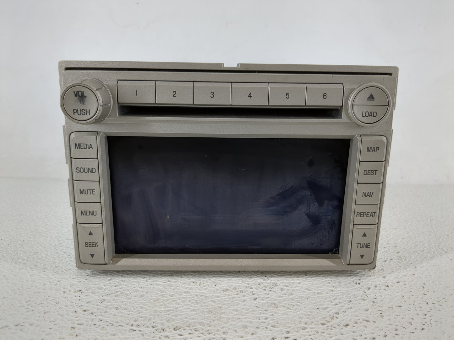 2007 Lincoln Mkz Radio AM FM Cd Player Receiver Replacement P/N:7H6T-18K931-AF Fits OEM Used Auto Parts - Oemusedautoparts1.
