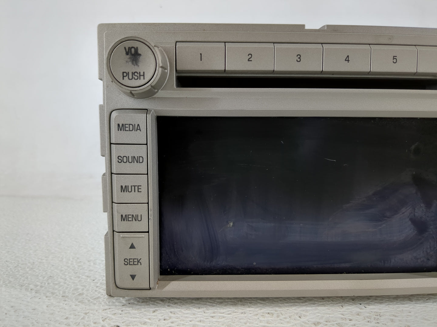 2007 Lincoln Mkz Radio AM FM Cd Player Receiver Replacement P/N:7H6T-18K931-AF Fits OEM Used Auto Parts - Oemusedautoparts1.
