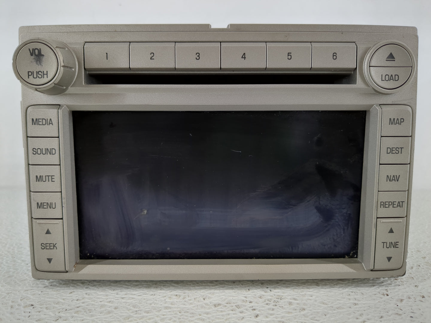2007 Lincoln Mkz Radio AM FM Cd Player Receiver Replacement P/N:7H6T-18K931-AF Fits OEM Used Auto Parts - Oemusedautoparts1.