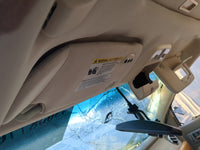 2007-2009 Lincoln Mkz Sun Visor Shade Replacement Driver Left Mirror Fits Fits 2006 2007 2008 2009 OEM Used Auto Parts - Oem