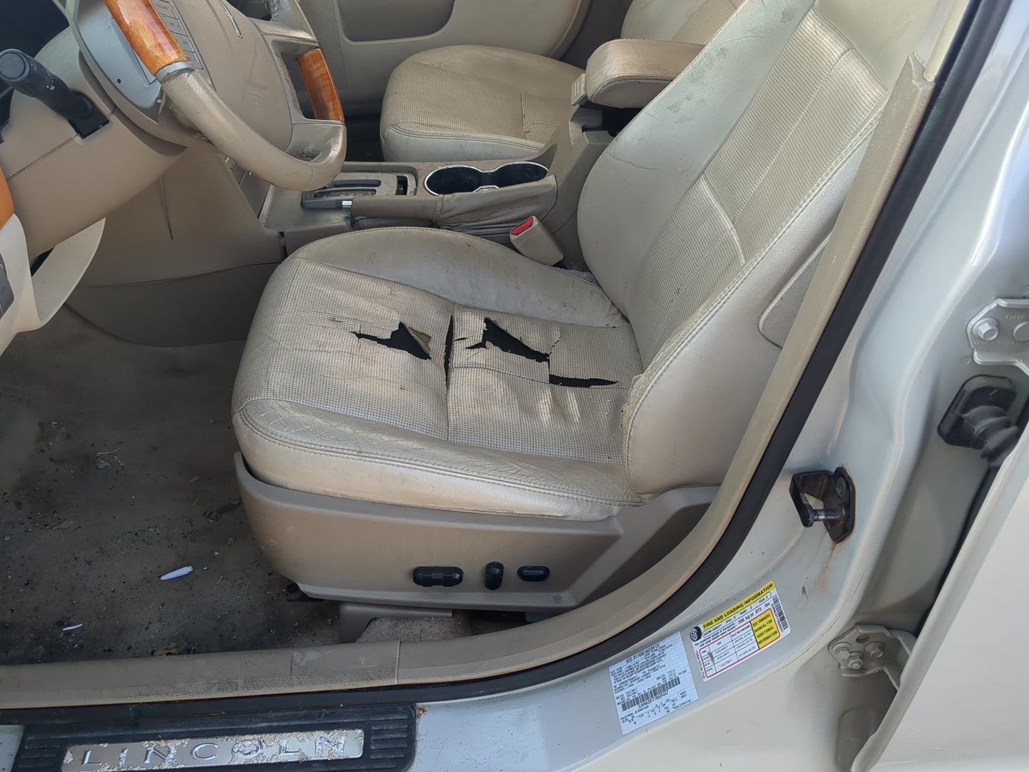 2007-2007 Lincoln Mkz Driver Front Seat Oem - Oemusedautoparts1.com