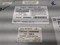 2007 Lincoln Mkz Radio AM FM Cd Player Receiver Replacement P/N:AVIC-XD1307ZF 7H6T18K931AF, 7H6T-18K931-AF Fits OEM Used Aut